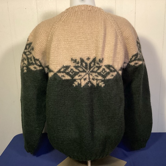 J. Crew womens Hand Knit Wool Sweater size Large - Picture 4 of 6